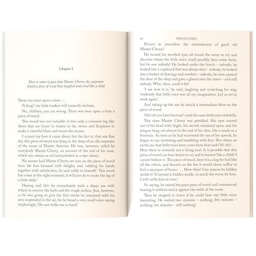 Image of Pinocchio | Children Classic | Unabridged (192 Pages) | Fiction Novel for Readers of All Ages Carlo Collodi