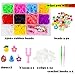 VENSEEN Colored Rubber Bands Bracelet Making Kit - Super 5 in 1 Loom Bands Starter Kit for Girls and Boys, Includes: 1500+ Rubber Bands, 50 Beads, 24 S-Clips, 5 Charms, 2 Crochet Hooks, 1 Y Loom