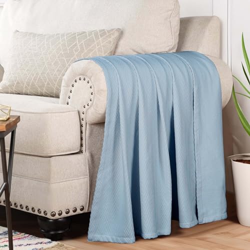 Superior BLANKET_MET KG LB 100% Cotton Blanket Oversized Throw, Woven Blanket For Couch, Bed thumb #11