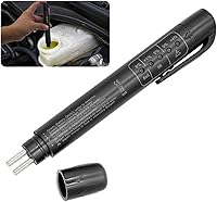 Vista 1 de E-Car Connection Universal Brake Fluid Liquid Tester Pen with 5 LED Indicators Car Vehicle Testing Tool for DOT3 DOT4 Brake Fluid