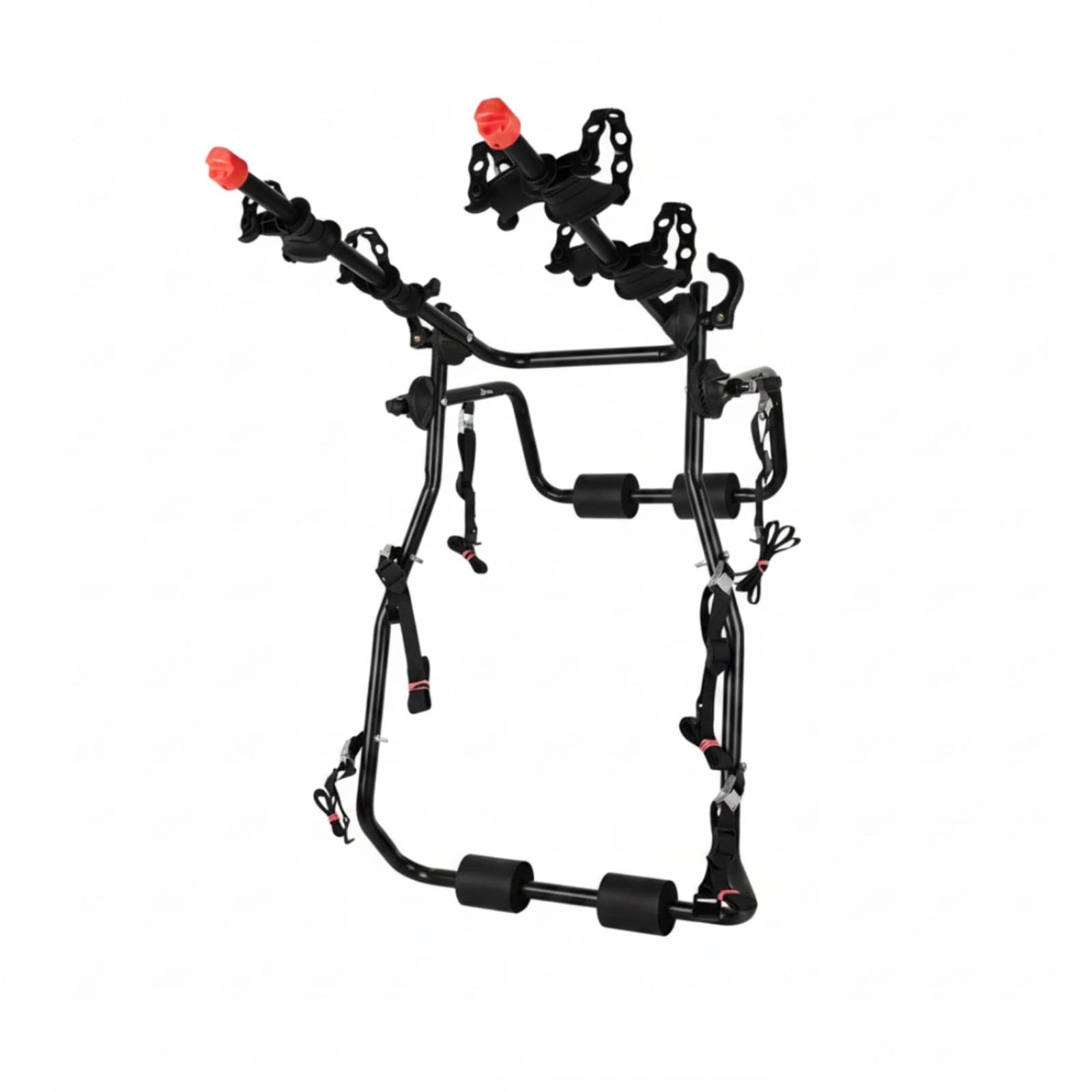 Trunk Bike Rack Strap-on Trunk-Mounted Bike Rack Adjustable Rear-Mount Bike Carrier for Cyclists, Travelers, Road Trips, Outdoor Travel-image-9