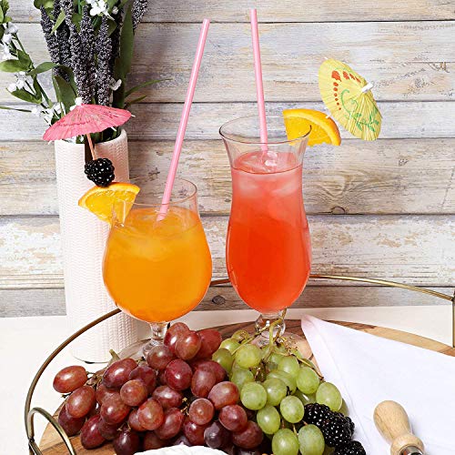 ZARRS Cocktaildecoratie, papieren drankparasols, 50 stuks, drankparasols voor cocktails, tropische dranken, fruitetiket… - Image 7