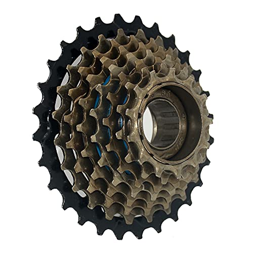 DAN SPEED Speed Bike Freewheel, 6/7/8 Speed for 14-28T/13-28T Bicycle Replacement Accessory for Men Women(8 Speed Freewheel)