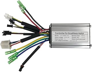 ASMEIR Ebike Controller 1 PCS 48V 36V Controller For 250W Brushless Motor Ebike Electric Bicycle Interface Brushless Motor Controller