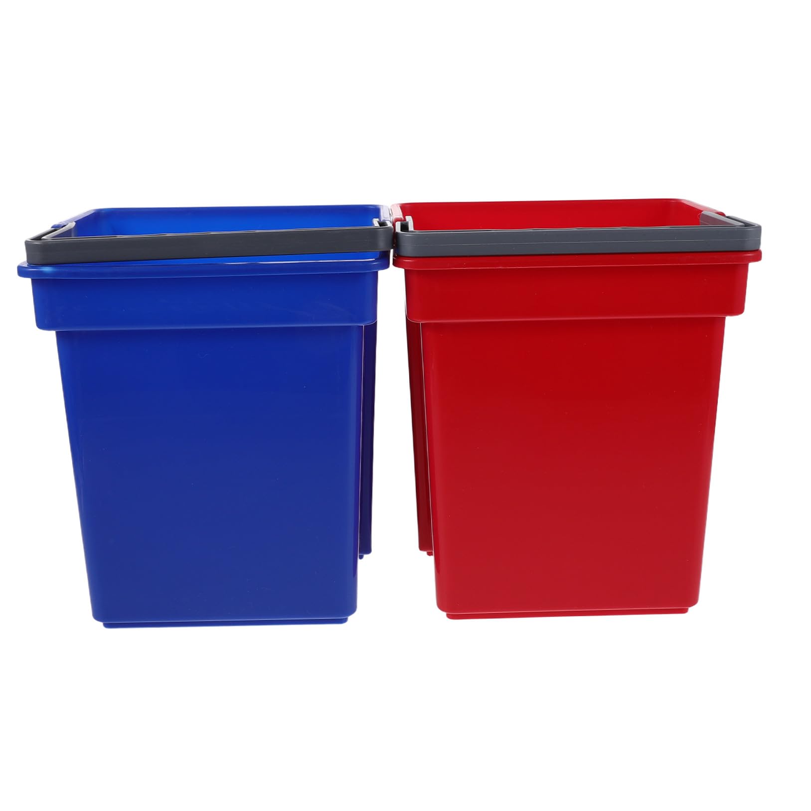 Seaux plastique avec poignée 2pcs compatibles chariot nettoyage de déchets et eau