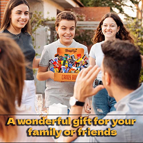 Hershey's Assorted Bulk Chocolate Mix 3 Pounds - Kitkat, Almond Joy, Rolo, Tootsie, Atkins Bars & More. Candy Variety Pack Fun Size, Individually Wrapped Assorted Milk Chocolate Bars. Candy Gift Box For Birthday Party, College Students #TOP6