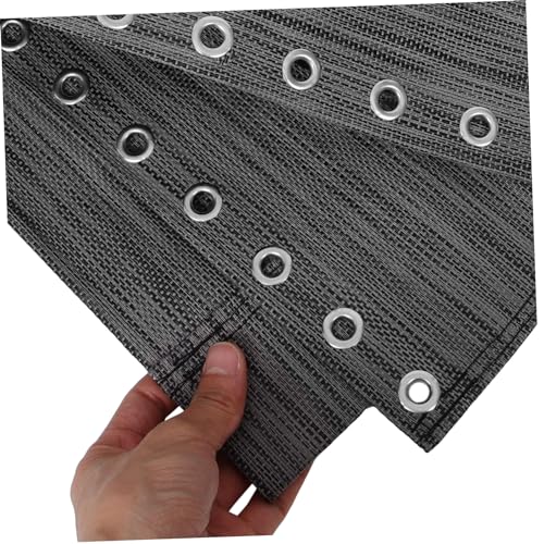 Tissu de remplacement pour fauteuil de jardin pliant gris résistant