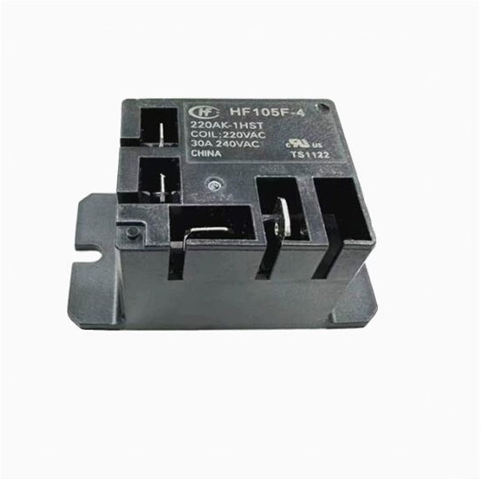 Relais 4 broches 220V JQX-105F pour circuits électriques de puissance