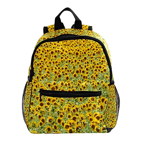 Sac à dos pour enfants de 30,5 cm avec motif tournesol nature pour petits