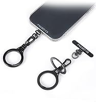 Vista 8 de project-cb Lengüeta de metal para teléfono, parche de cordón, llavero de soporte para teléfono, soporte para anillo, lengüeta de correa