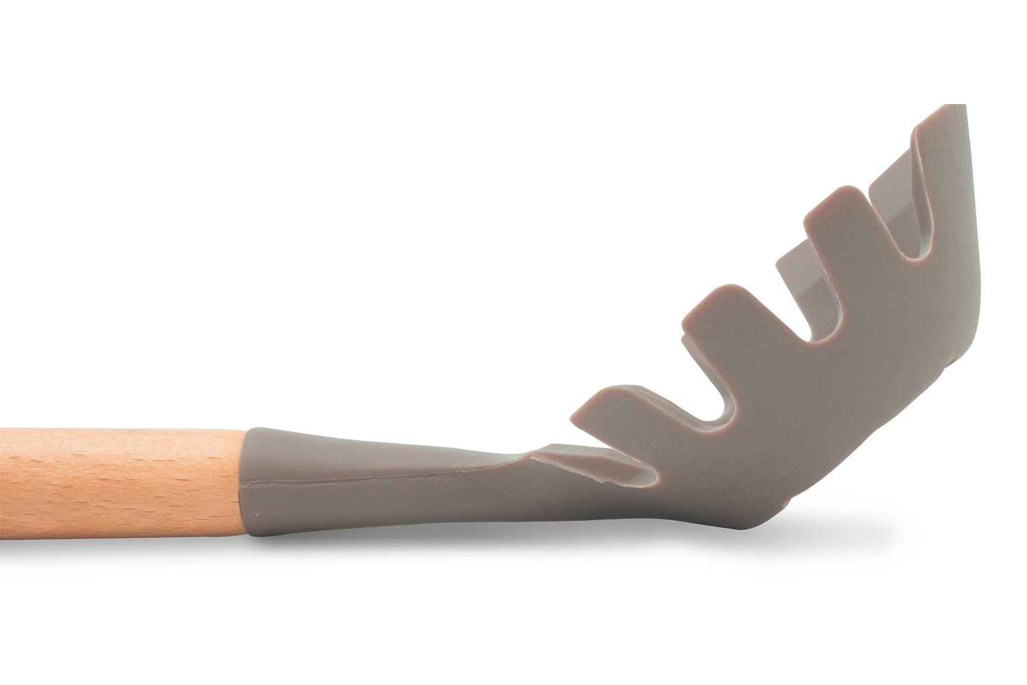 Silicone Spaghetti Server | Tosser with Beech Wood Handle | KIKAI - キーキュ | WS-20004 2