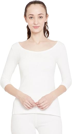 NEVA Round Neck 3/4th Sleeve Thermal for Women and Girls