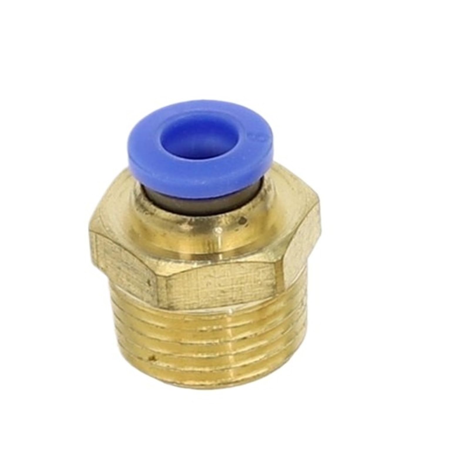 Racor macho de 1/4 a tubo 10mm empuje neumático para conectar aire