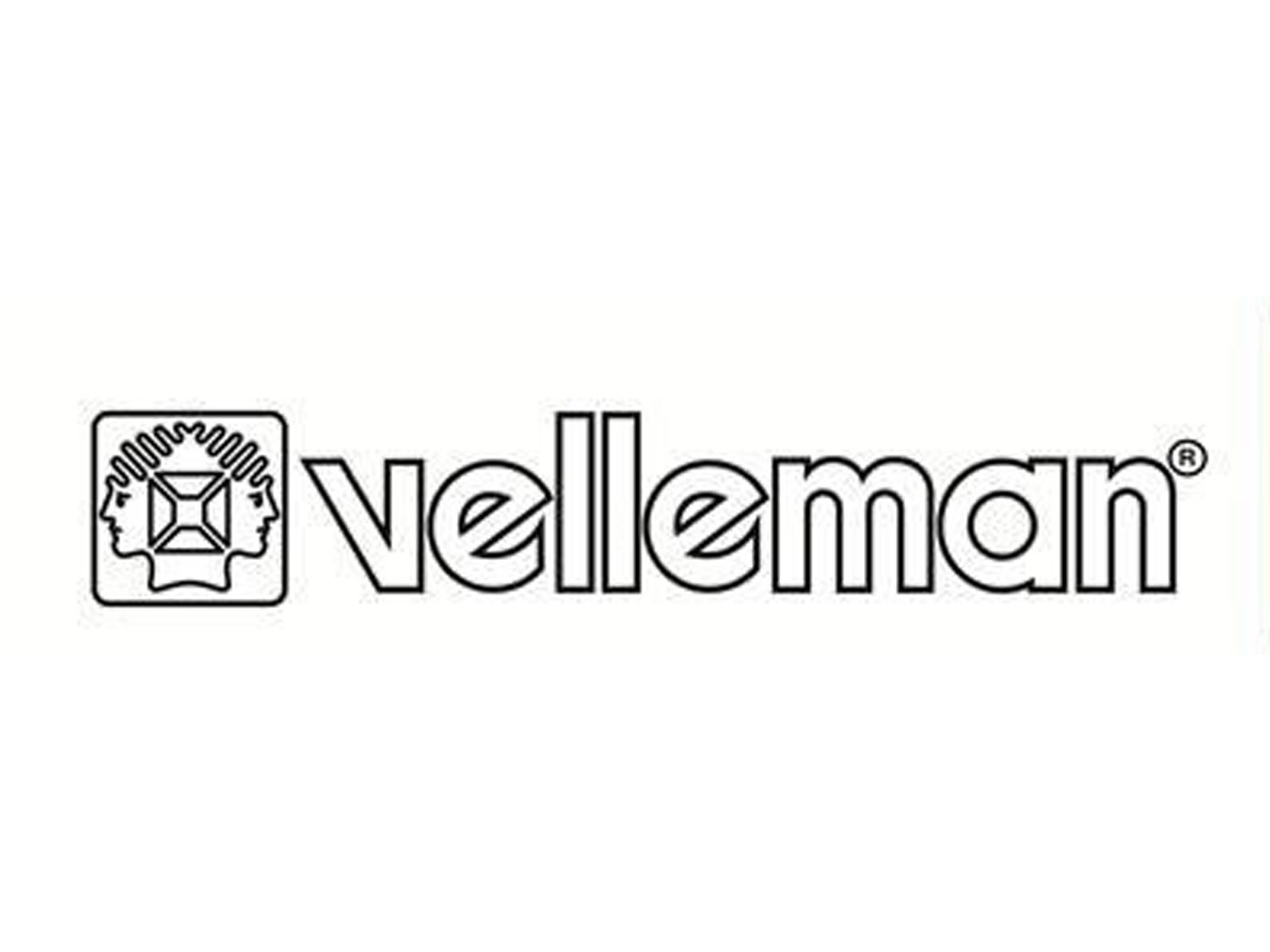 Velleman Lot de 2 caméras factice avec LED infrarouges et LED rouge - Résistant aux intempéries - Matériel de montage inclus