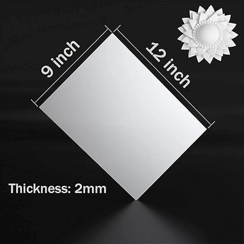 Miniatura 4 de MEARCOOH Hojas de espuma para manualidades, color blanco, 9 x 12 pulgadas, 0.079 in, papel de espuma de color EVA para manualidades, proyectos,