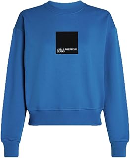 Karl Lagerfeld Jeans Damen Klj Reg Box Logo Sweat 2 Sweatshirt (1er Pack)