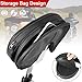 AUFER Adjustable Plug-in Driver Rider Backrest Custom Made Compatible With For 1997-2024 Touring Road King Street Glide Road Glide Electra Glide Models Driver Backrest