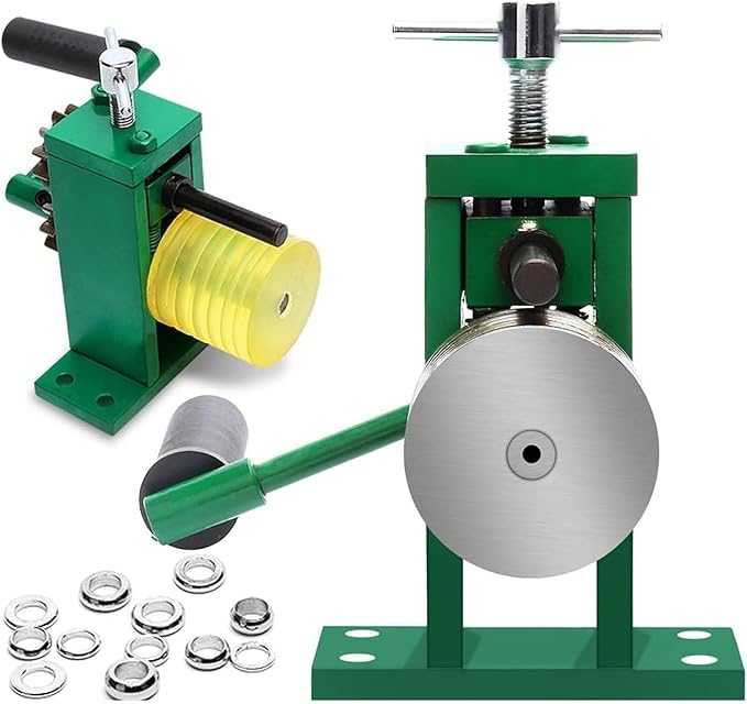 Laminadora manual para joyería y prensa resistente para plata 2