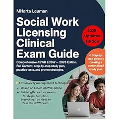 Social Work Licensing Clinical Exam Guide Audiolibro Por Mharta Leuman arte de portada