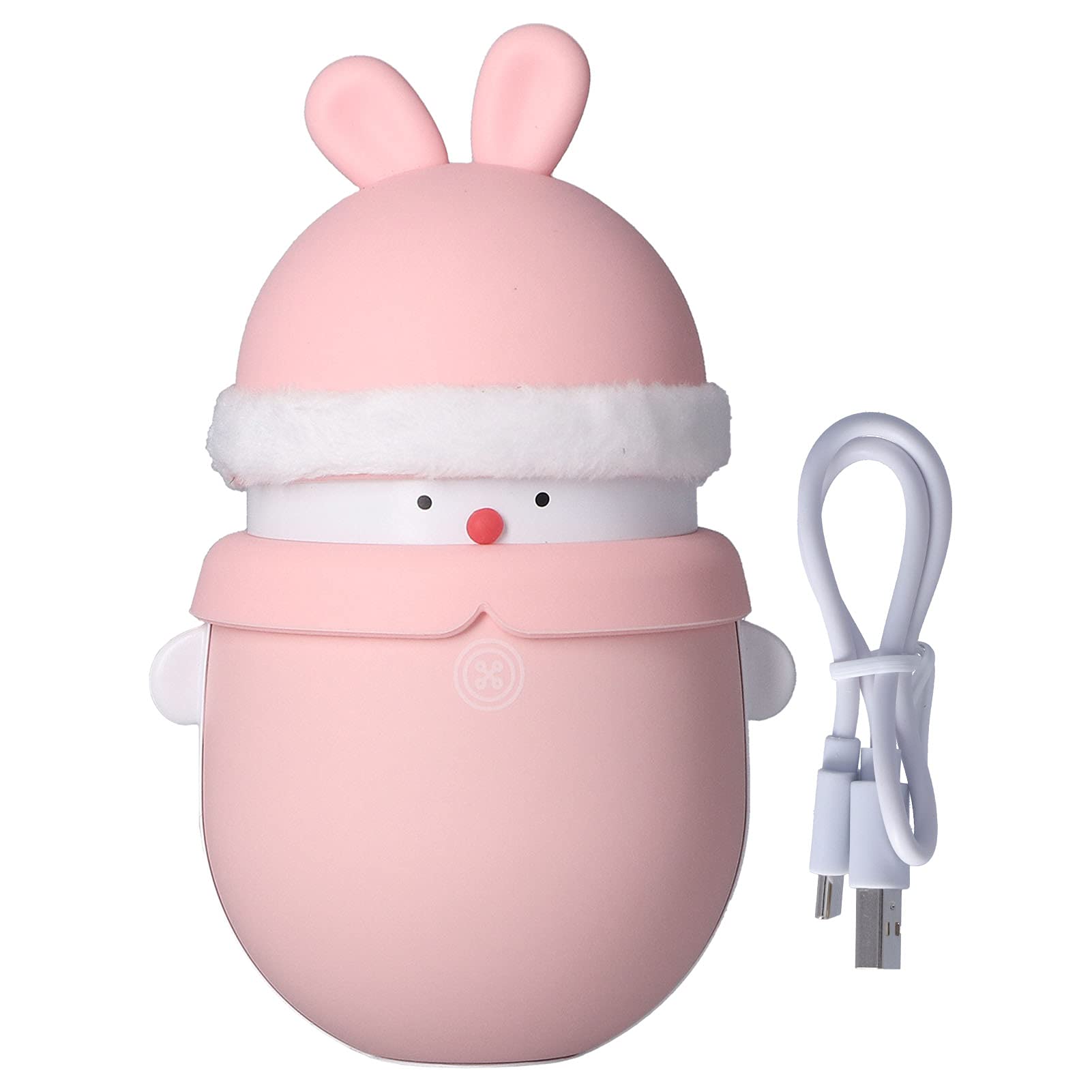 Haofy Scaldamani ricaricabile, 6000 mAh, scaldamani elettrico, power bank, USB, portatile, scaldamani invernali, per uomini e donne all'aria aperta