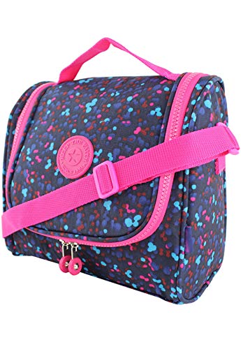 Bolsa Lenna's Marmiteira Termica Estampa B012 Azul Marinho