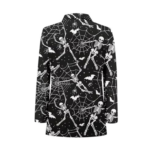Mens Halloween Sport Jacket Lightweight Men's Suit Jacket for Party Banquet Lapel Mens Sport Coats with Pockets3