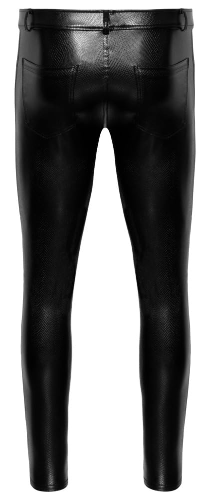 Noir H.Hose XL - Biancheria Intima Erotica da Donna in Pelle e Lattice
