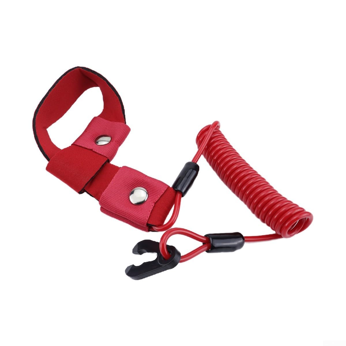 Sangle de poignet de sécurité compatible avec Yamaha avec interrupteur Flameout pour les amateurs de bateau