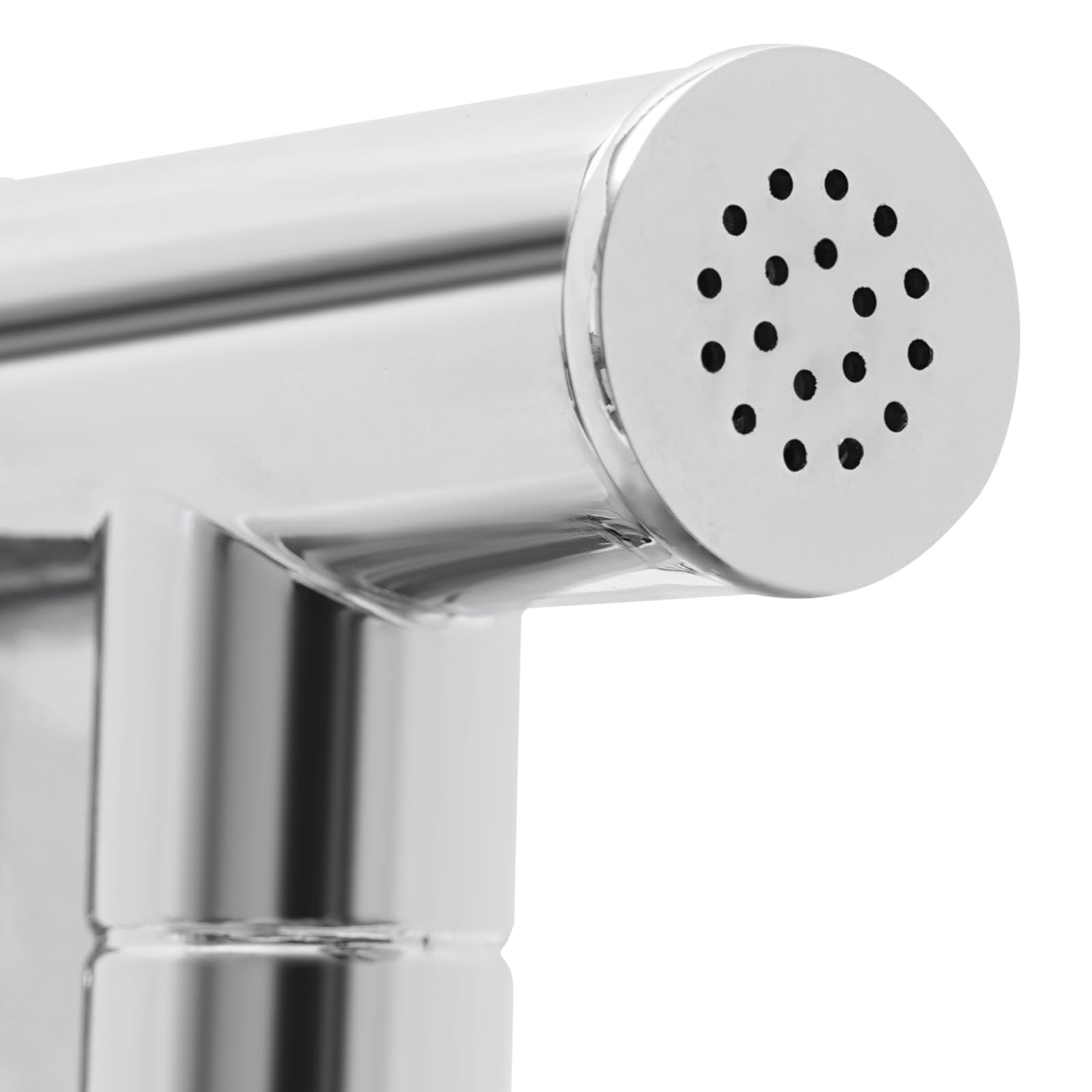 Bidet Spruzzatore manuale per WC bagno bidet per rubinetti bidet standard con attacco G1/2, si adatta alla maggior parte dei tubi doccia disponibili sul mercato per bagno WC (argento)