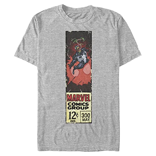 Marvel Marque Venom T-Shirt Homme coupe droite coton anti-déformation