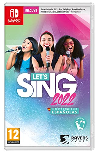 Juegos Nintendo Switch Español Let's Sing 2022 Incluye Canciones Españolas - Switch
