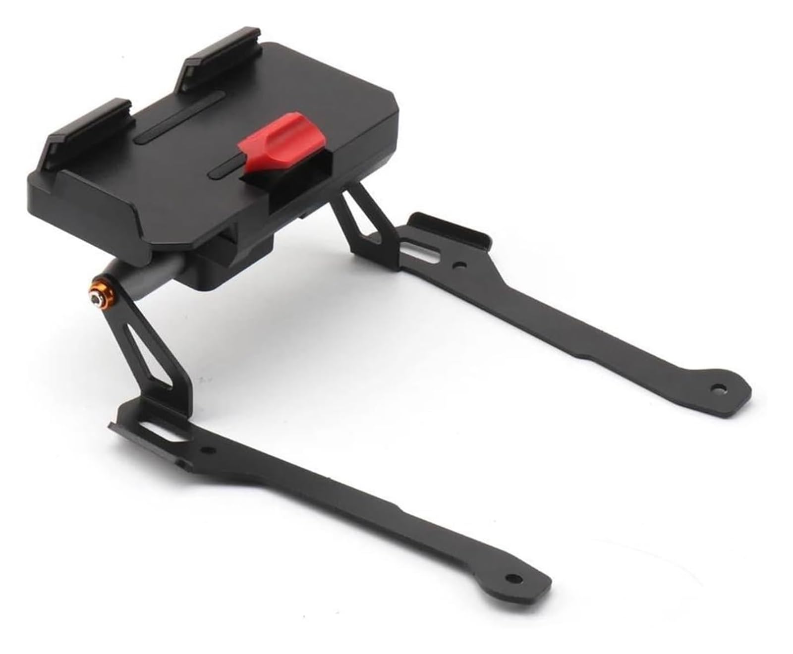 Soporte de navegación para teléfono móvil para VOGE para 525DSX 2023-2025 A Prueba Golpes Motocicleta Teléfono Móvil Y Navegación GPS Soporte De Expansión Barra Transversal(Black 2,12MM)