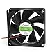Ruilogod DC 12V 0.25A 7 Frezy Plac Komputery PC Case CPU Cooler Wentylator 80x80x25mm