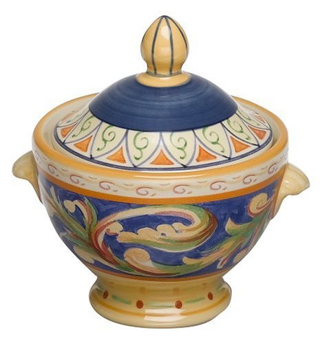 Pfaltzgraff Villa Della Luna Covered Sugar Bowl And Creamer #TOP2