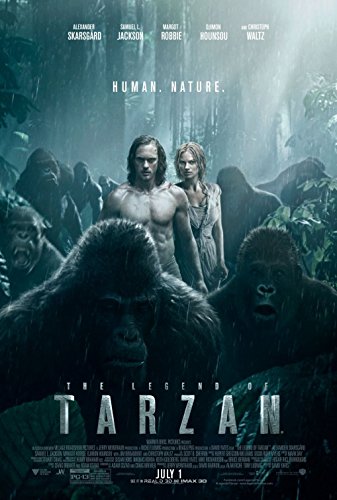 THE LEGEND OF TARZAN - 27 x40 D S Original Movie Poster One Sheet 2016 Alexander Skarsgard