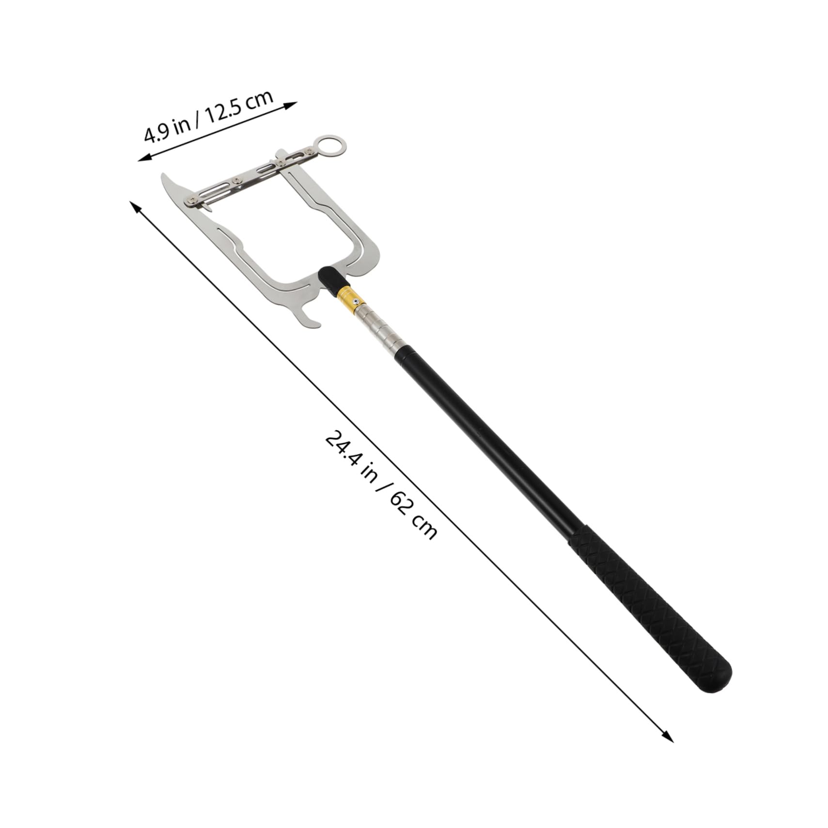 BESPORTBLE 3 Set Marinaio Gancio per Barche Asta telescopica per Gancio Legare Il Gancio della Corda Accessori per pontoni Gancio per banchina estrattore di Barche Leggero Allacciare