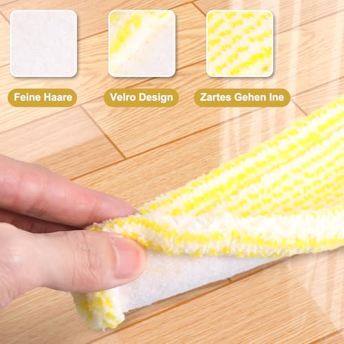 5 Stück Ersatz-fasermatten für Kärcher-fensterreiniger, Kärcher Fenstersauger Zubehör, Kärcher Fensterreiniger Ersatzteile, Kärcher Fenstersauger Ersatzteile, Geeignet für WV2 WV5