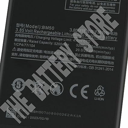 Image of Original BM50 Battery for Redmi Max 2 Battery with 1 Year Warranty** (G000230)