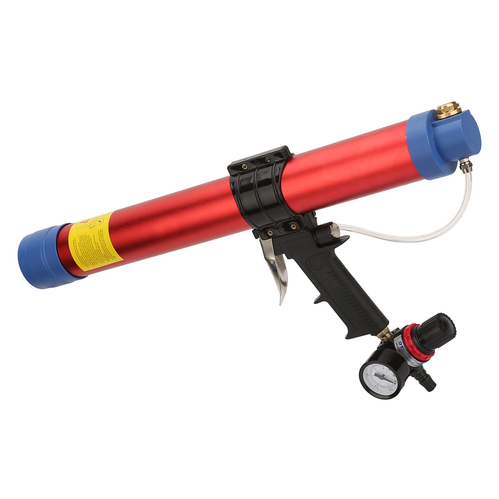 600 ml Pistolet à Air à Colle Douce Pistolet à Colle Pistolet à Calfeutrer à Scellant Colle de Verre Pneumatique 1/4 po Orifice d'admission
