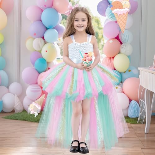Vestido tutu de hadas para niñas 6 años miniatura 6