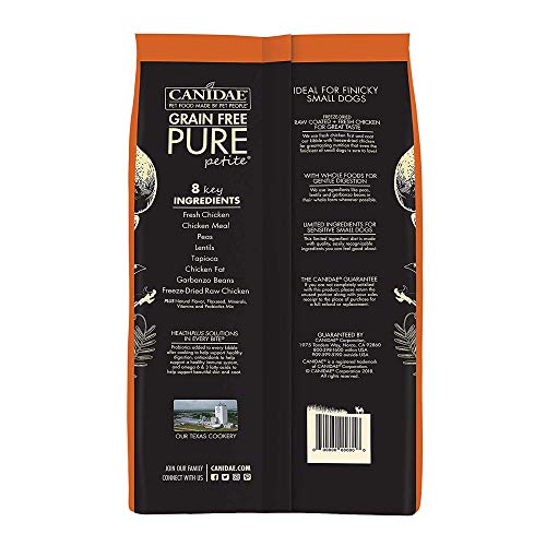 Canidae PURE Petite Limited Ingredient Premium Small Breed Adult Dry