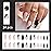 Magrace Press on Nails Medium Almond Fake Nails French Tips False Nails with Designs 24 pcs Stick on Nails for Women