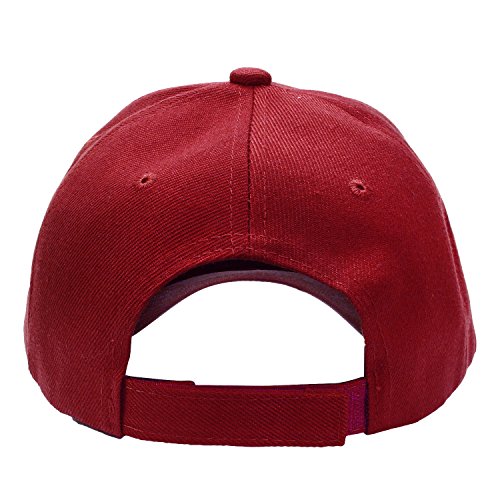 Image of Falari Wholesale Bulk Lot 12-Pack Baseball Cap Adjustable Size Plain Blank Solid Color