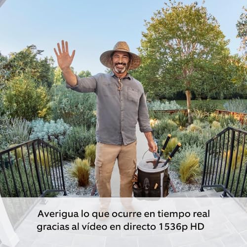 Ring Videotimbre Plus con batería (Última generación) | Battery Video Doorbell Plus | Videotimbre inalámbrico con cámara 1536p HD, batería recargable | Fácil de instalar por cuenta propia (5 min.) - imagen 3