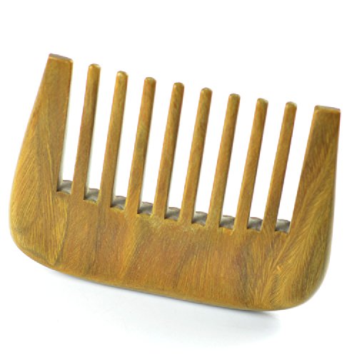ToJoy Natural Sandle Wood Wide Tooth Wood Comb, Short