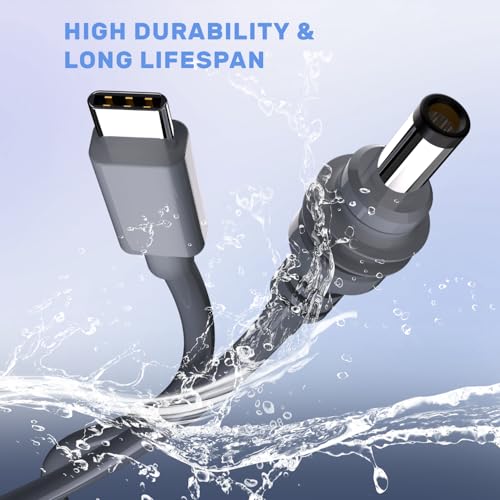Cable de alimentación CC de 75 pies para Starlink Mini gris impermeable 4