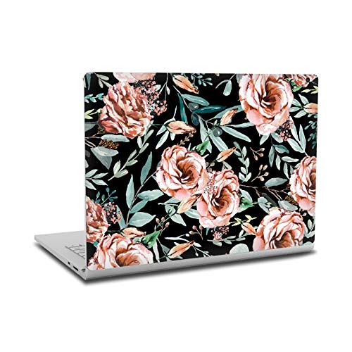 Autocollant Peau Microsoft Surface Book 2 Éviter Rayures Châssis Skin Vinyle Noir Art