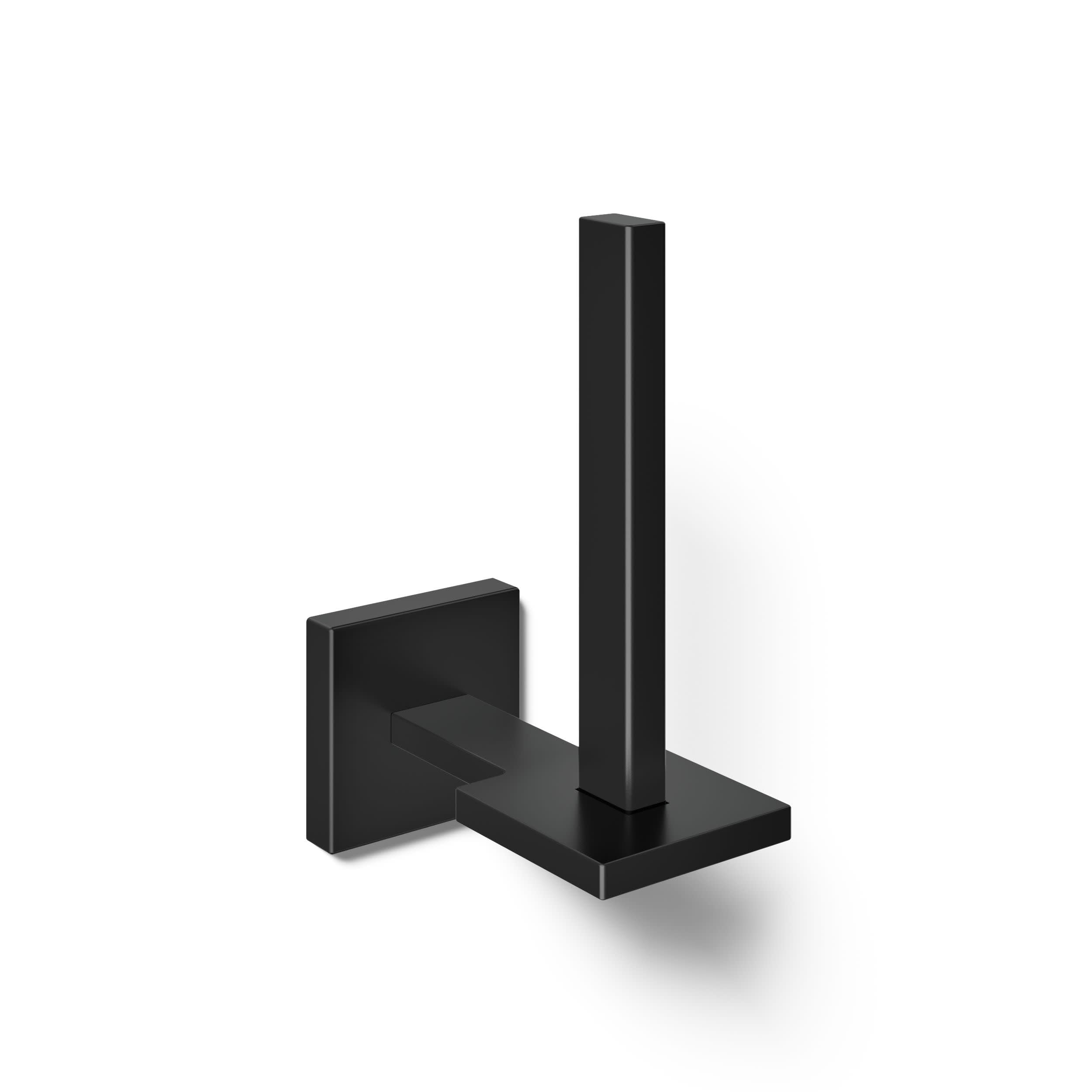 Kohler K-23289-BL Square Toilet Paper Holder, Matte Black