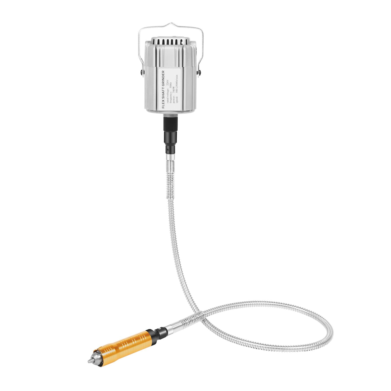 DunleyMin 780W Rotary Tool Flex Shaft Hanging Grinder Carver Electric Multi-Function Metalworking Jewelry Tool Repair Kit Hanging Flexshaft Mill for Carving, Buffing