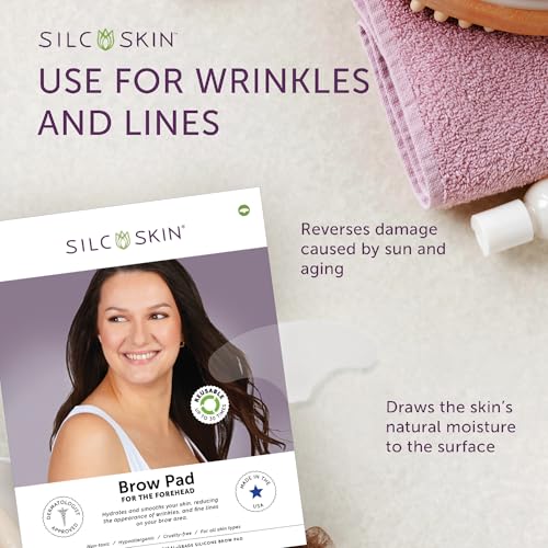 Coussinet à sourcils réutilisable pour rides du front SilcSkin